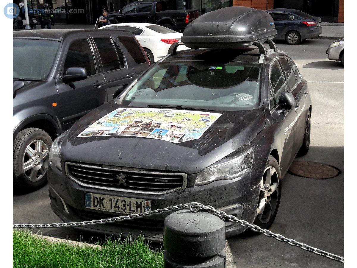 DK-143-LM, Peugeot 508 1st gen SW Wagon (W22), facelift, 2014–2018