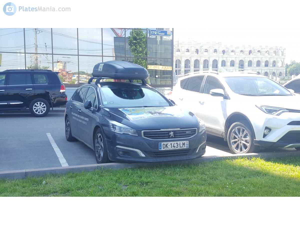 DK-143-LM, Peugeot 508 1st gen SW Wagon (W22), facelift, 2014–2018