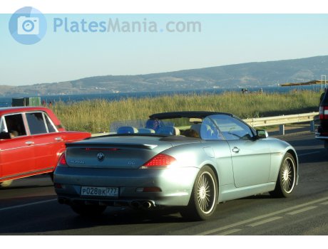 р028вк777, BMW 6 Series