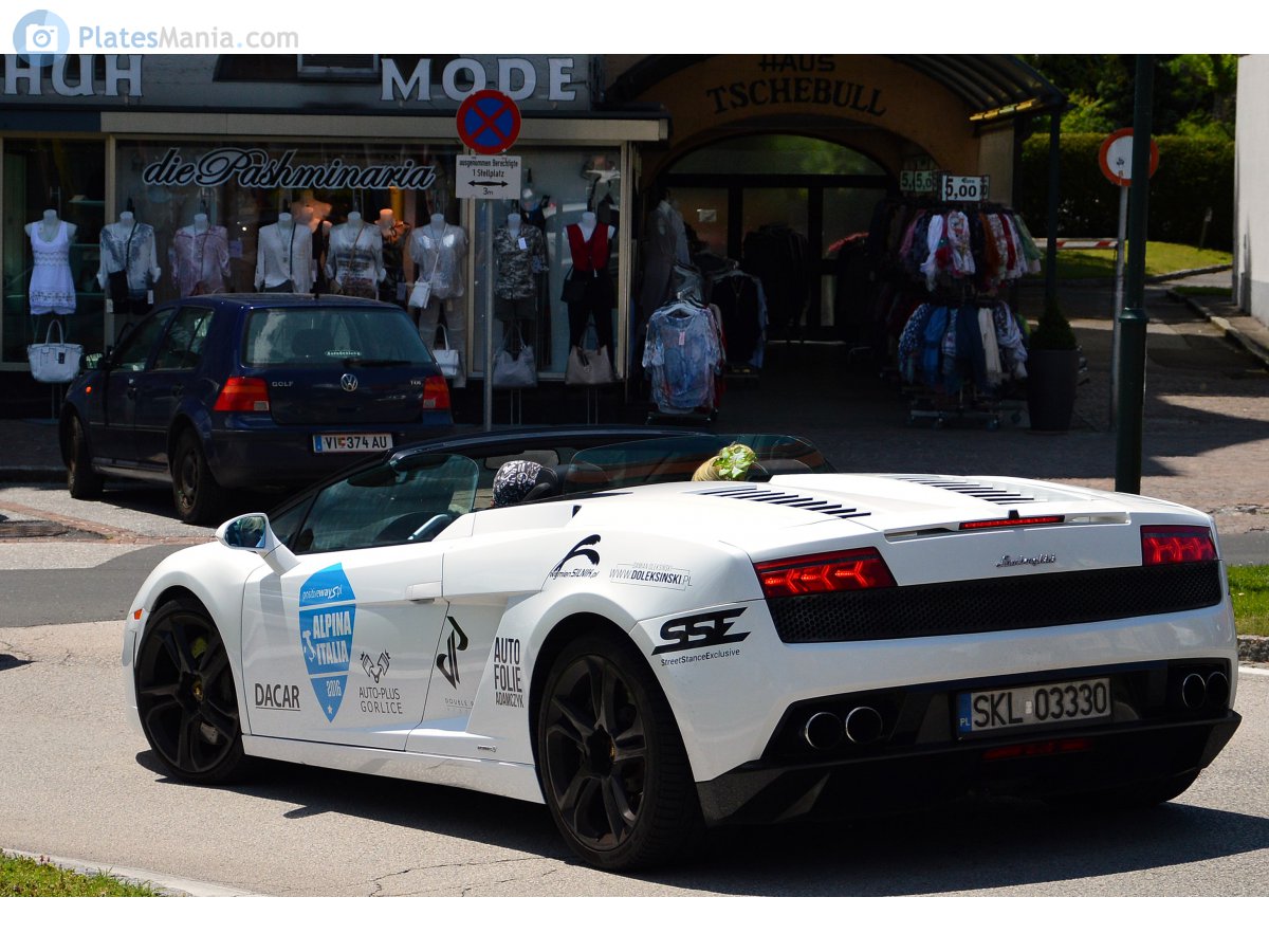 SKL 03330, Lamborghini Gallardo 1st gen Spyder, facelift, 2008–2014