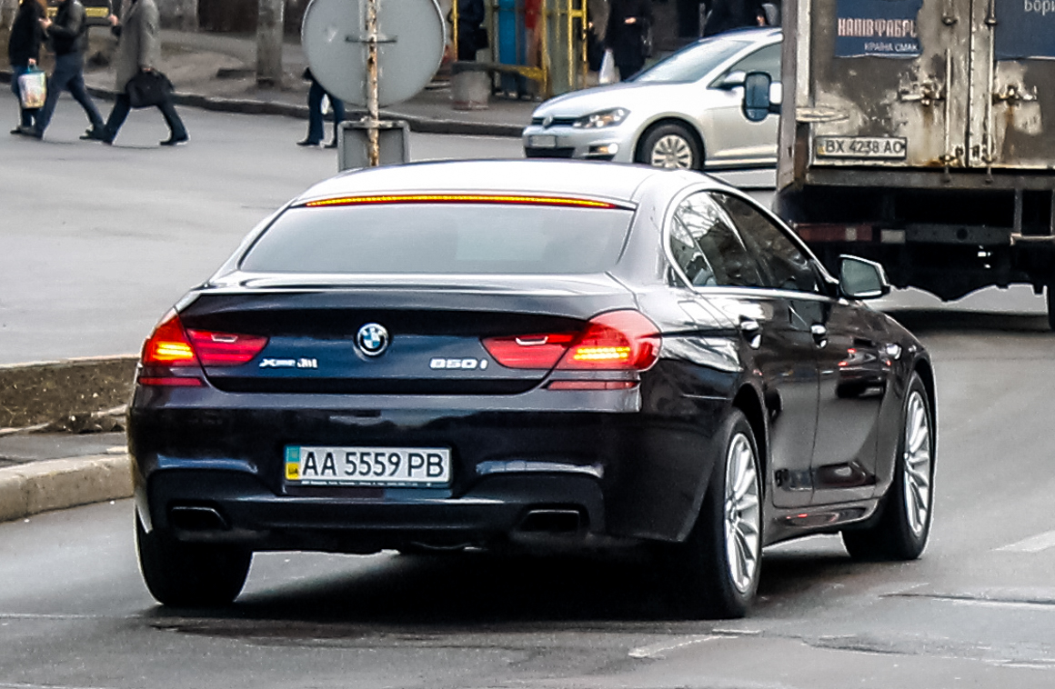 AA 5559 PB, BMW 6 Series 3rd gen Gran Coupé (F06), 2012–2018