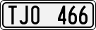 License plate of Sweden, Regular plates