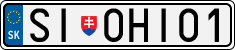 License plate of Slovakia, Vanity Plates