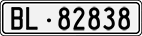 License plate of Switzerland, Cars