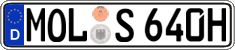 German license plate, Plates for oldtimers (type 