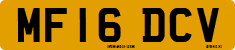 License plate of the United Kingdom, 2001 year system