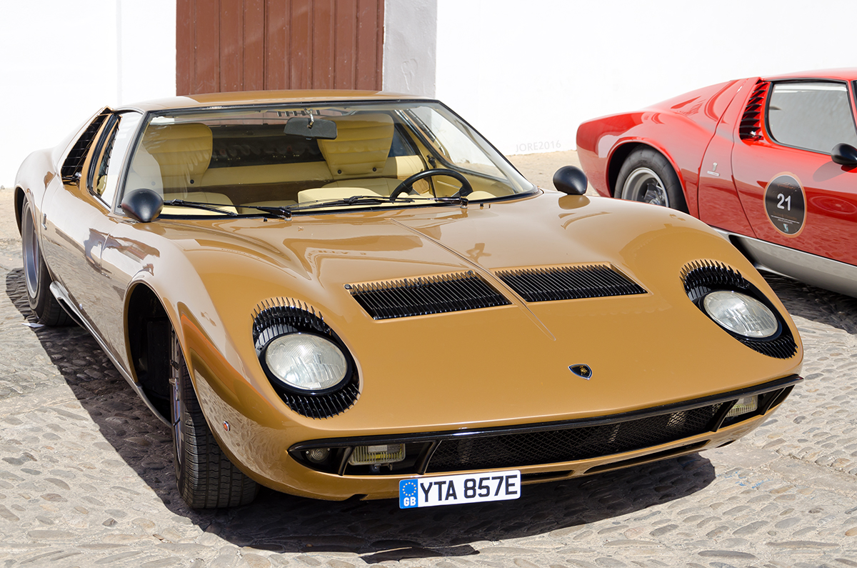 YTA857E, Lamborghini Miura 1st gen, 1966–1973