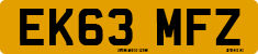 License plate of the United Kingdom, 2001 year system