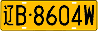 License plate of China, Trucks and buses