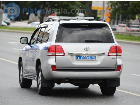 а 0001 99, Toyota Land Cruiser