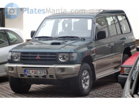 KL AE378, Mitsubishi Pajero