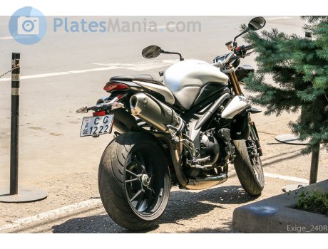 CC 1222, Triumph Motorcycles Speed Triple