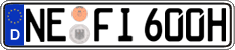 German license plate, Plates for oldtimers (type 