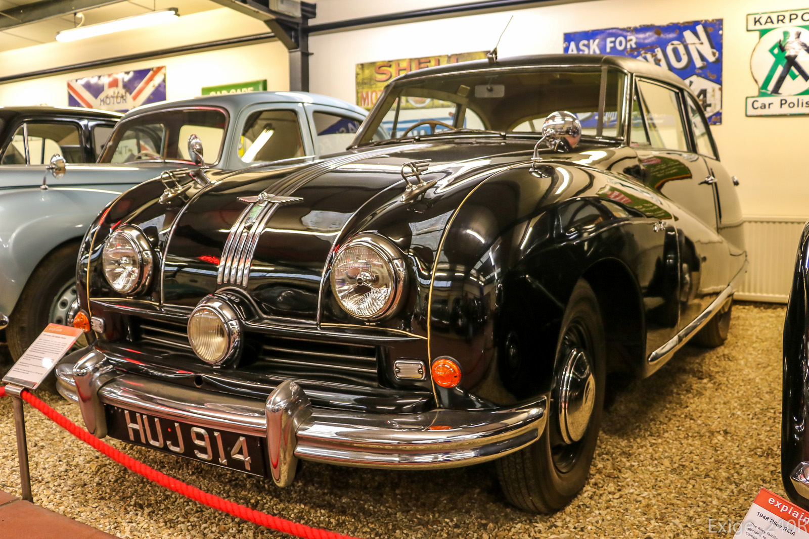 HUJ914, Austin A90 Atlantic 