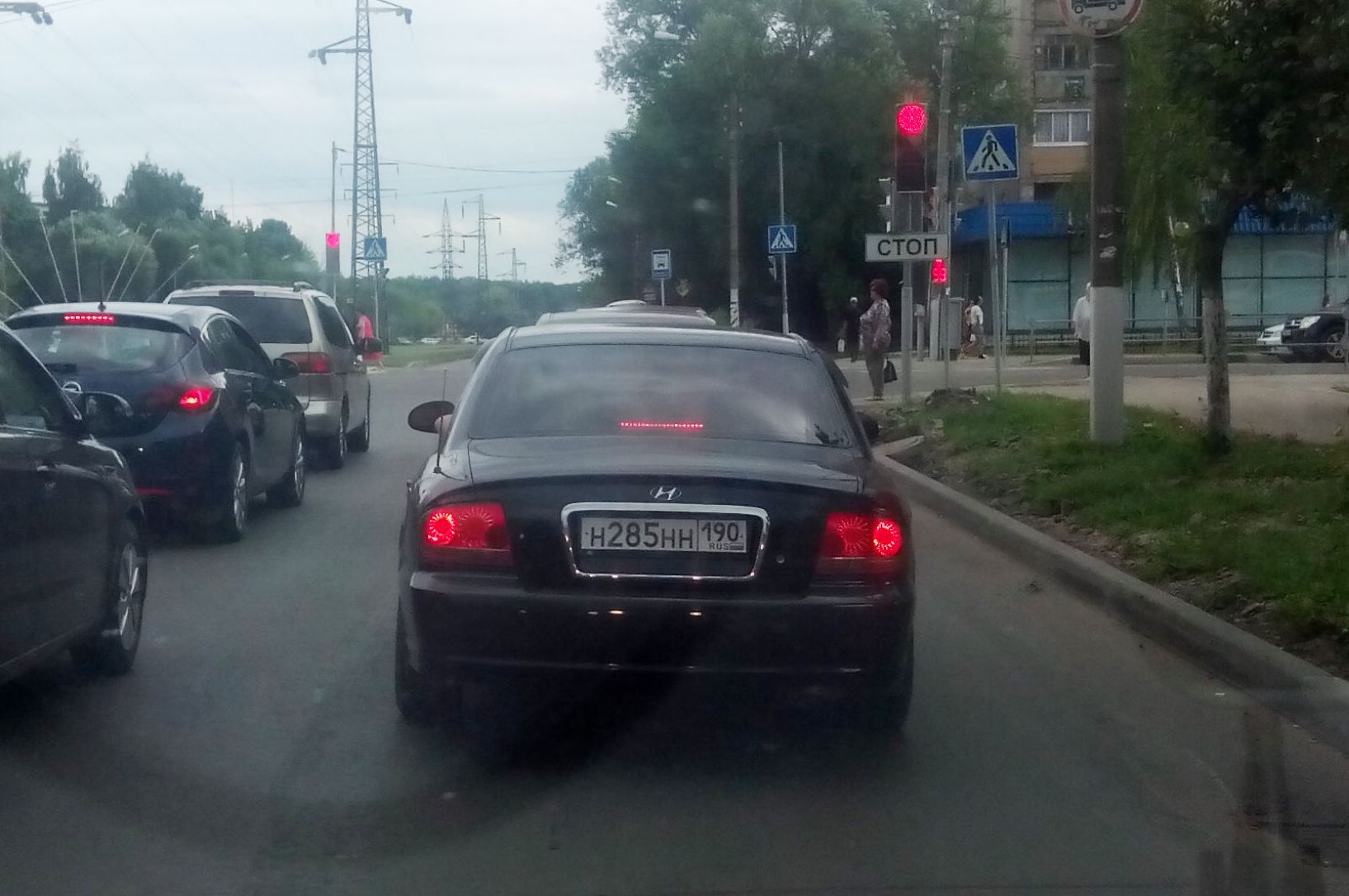 н 285 нн 190, Hyundai Sonata 4th gen (EF), facelift, 2001–2005 (–2012 for others)