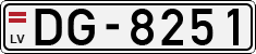 License plate of Latvia, Regular car plates