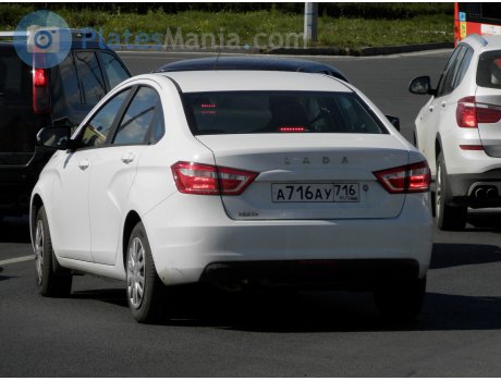 а716ау716, Lada (VAZ) Vesta