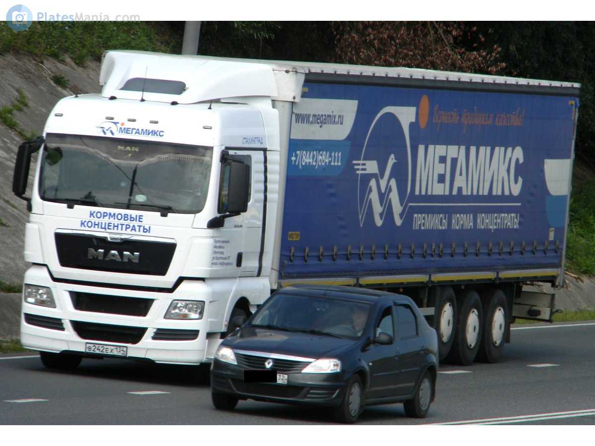 в 242 ех 134, MAN TGX 1st gen, 2007–2021