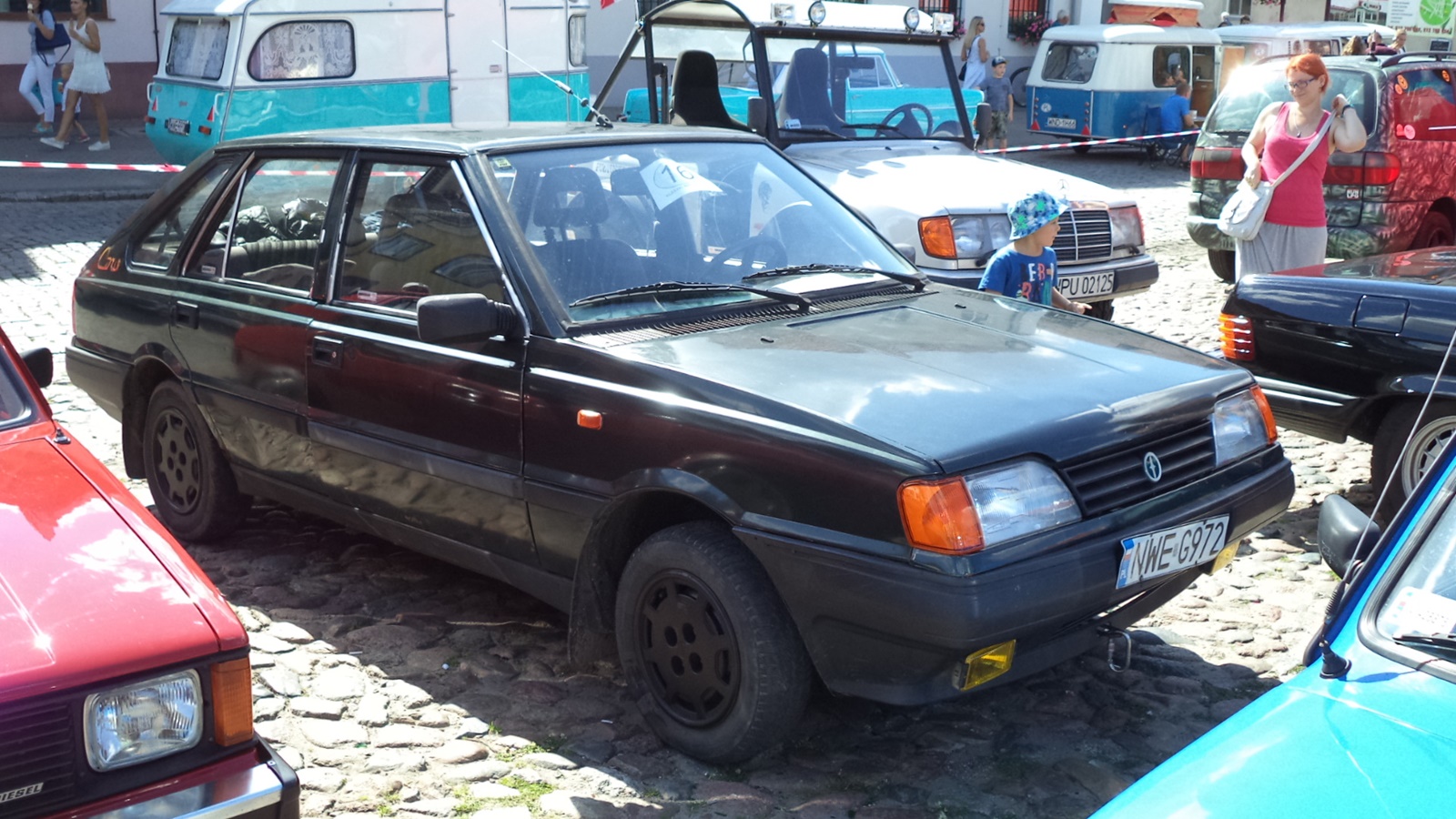 NWE G972, FSO Polonez 1st gen Liftback (Caro), 2nd facelift, 1991–1997