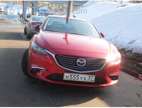 н555ух37, Mazda 6