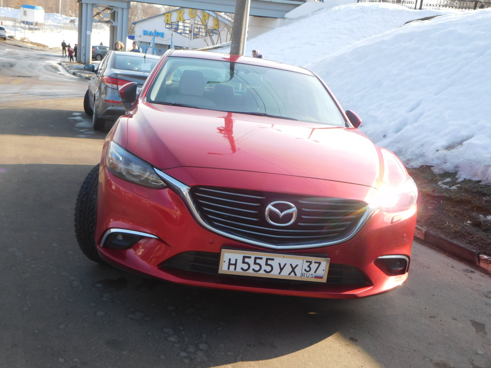 н 555 ух 37, Mazda 6 3rd gen Sedan (GJ), 2012–2018