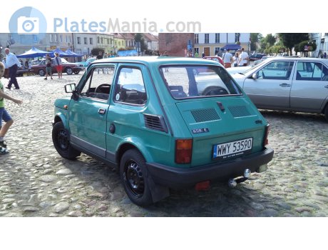 WWY 53590, Polski Fiat 126p