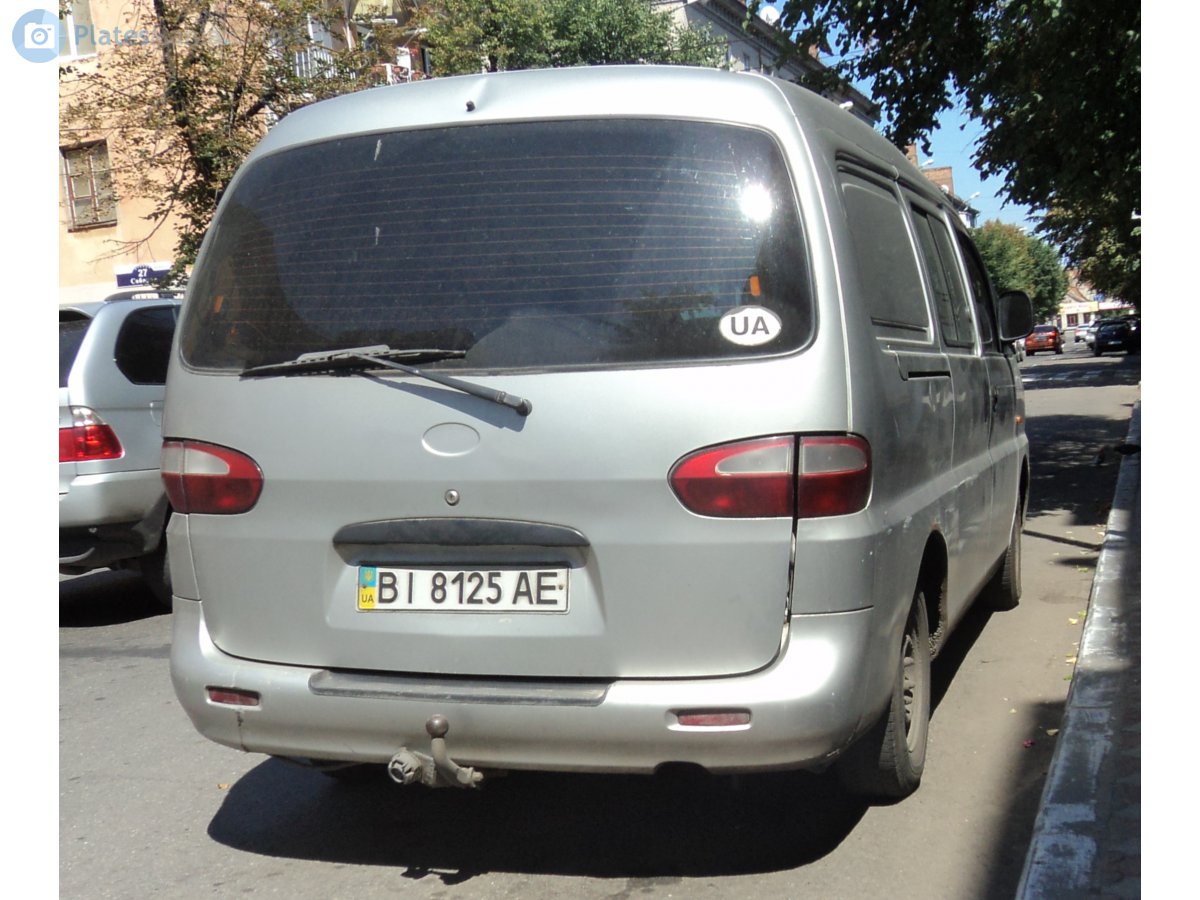 BI 8125 AE, Hyundai H200 1st gen Van (A1; NL-market), 1997–2007