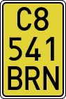License plates of Spain, Specialty plates