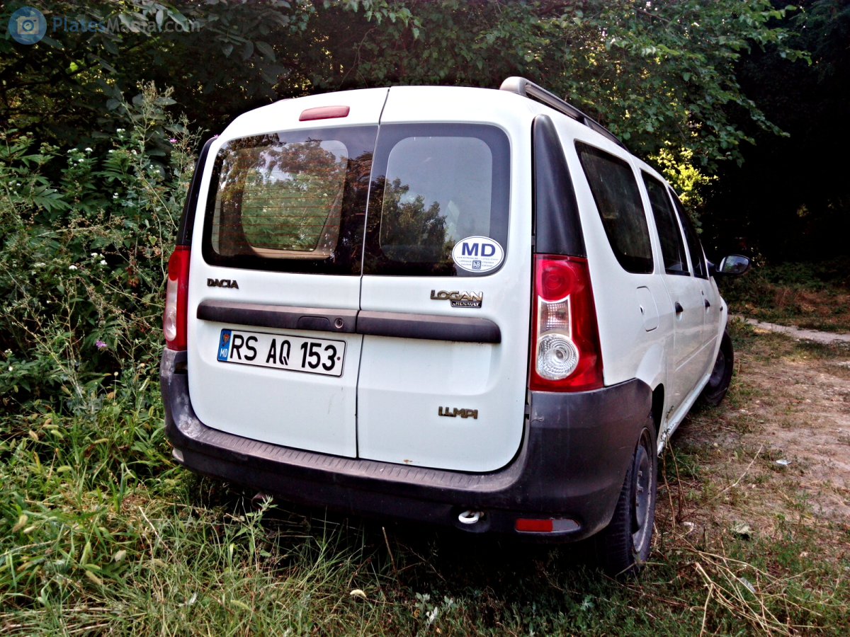 RS AQ 153, Dacia Logan 1st gen MCV (F90), facelift, 2008–2012