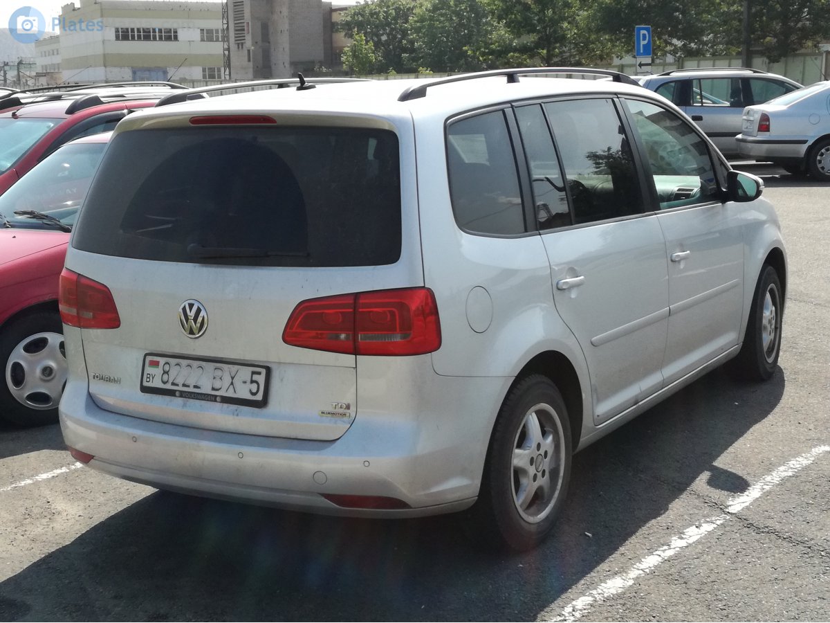 8222 BX-5, Volkswagen Touran 1st gen (1T3), 2nd facelift, 2010–2015