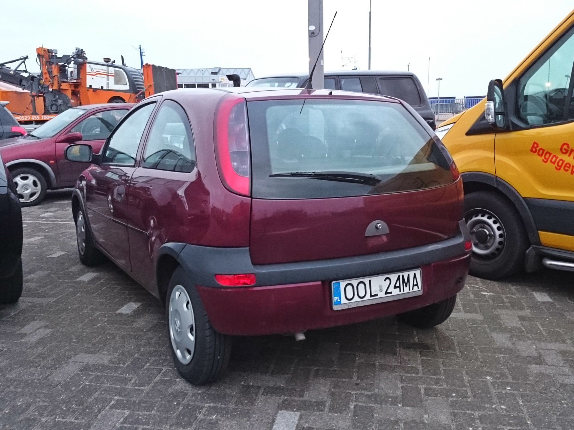 OOL 24MA, Opel Corsa 3rd gen 5-door Hatch (C; X01), 2000–2006 (–2007 for ZA-market)