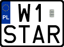 License plates of Poland, Vanity Plates