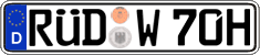 German license plate, Plates for oldtimers (type 
