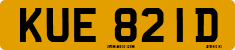 License plate of the United Kingdom, 1963 year system