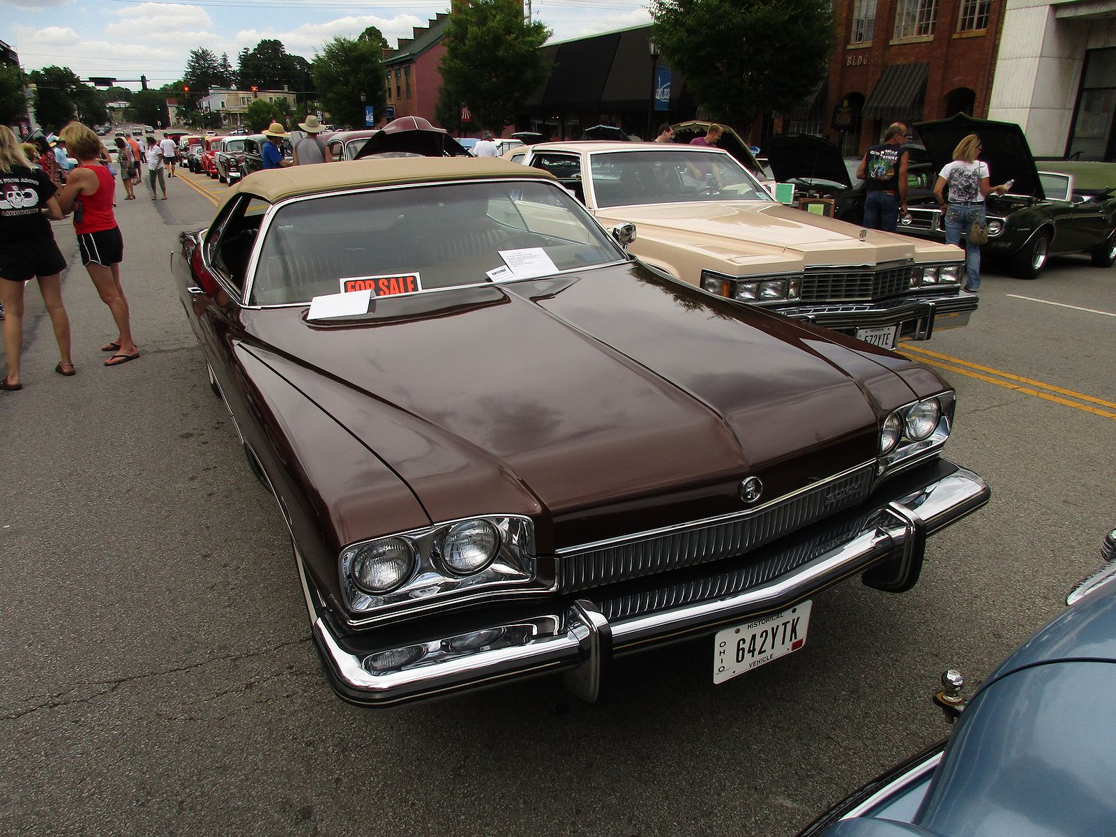 642YTK, Buick Centurion 1st gen 2-door Convertible (4BP67; B-body), 2nd facelift, 1972–1973
