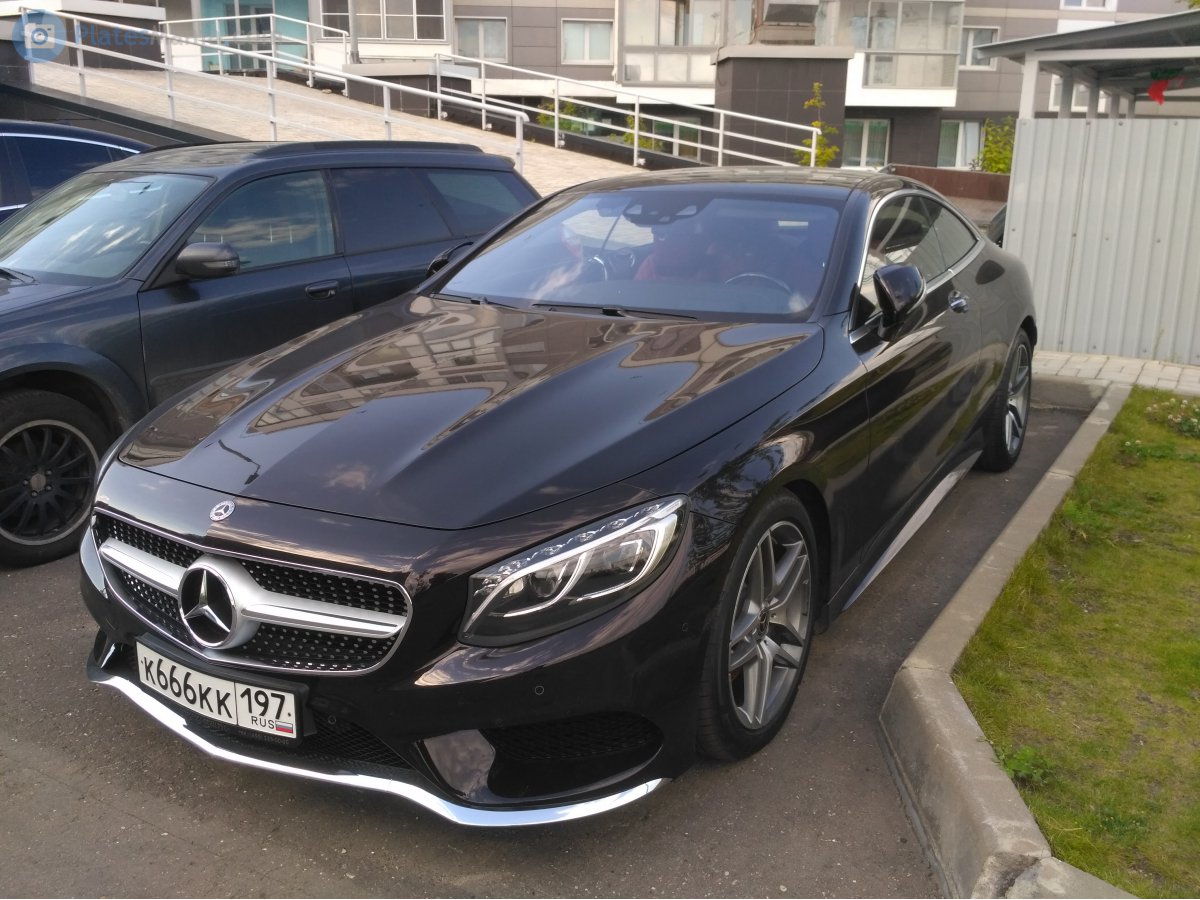 к 666 кк 197, Mercedes-Benz S-Klasse 8th gen Coupé (С217), 2014­–2020