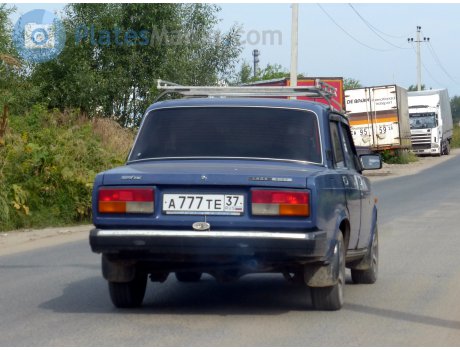 а777те37, Lada (VAZ) 2107