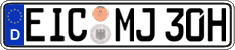 German license plate, Plates for oldtimers (type 