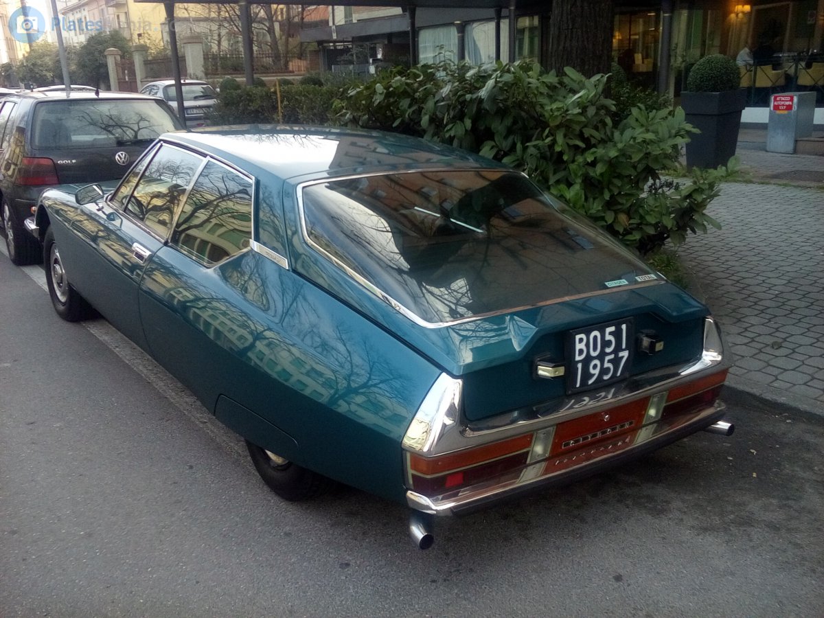 BO 511957, Citroёn SM 1st gen (S), 1970–1975