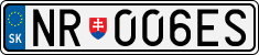 License plate of Slovakia, Cars