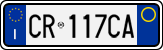 License plate of Italy, Cars (1994 year series)