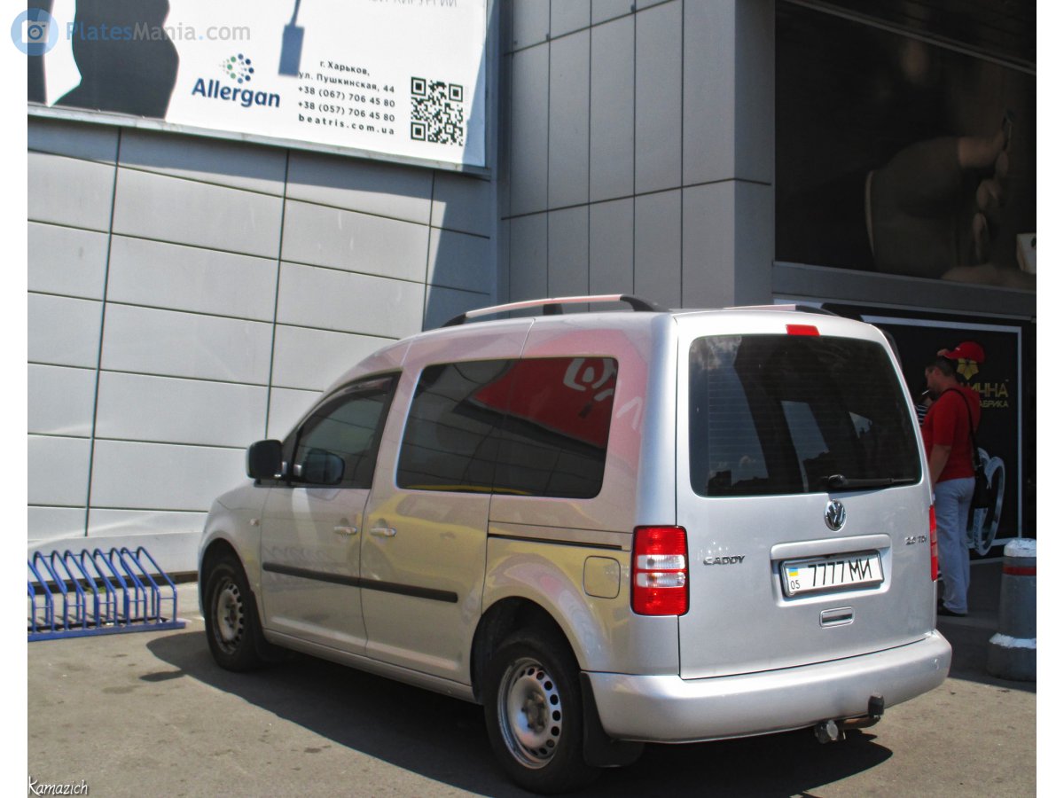 05 7777 МИ, Volkswagen Caddy 3rd gen (2K), 1st facelift, 2010–2015
