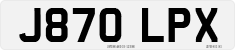 License plate of the United Kingdom, 1983 year system