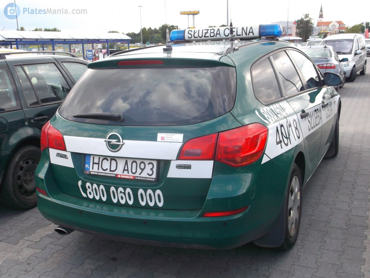 HCD A093, Opel Astra 4th gen Sports Tourer (J; P10), 2010–2015