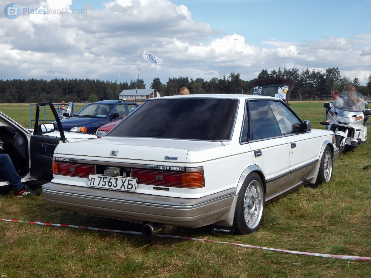 п 7563 ХБ, Nissan Bluebird 7th gen Maxima Hardtop (U11; JP-market), 1984–1988