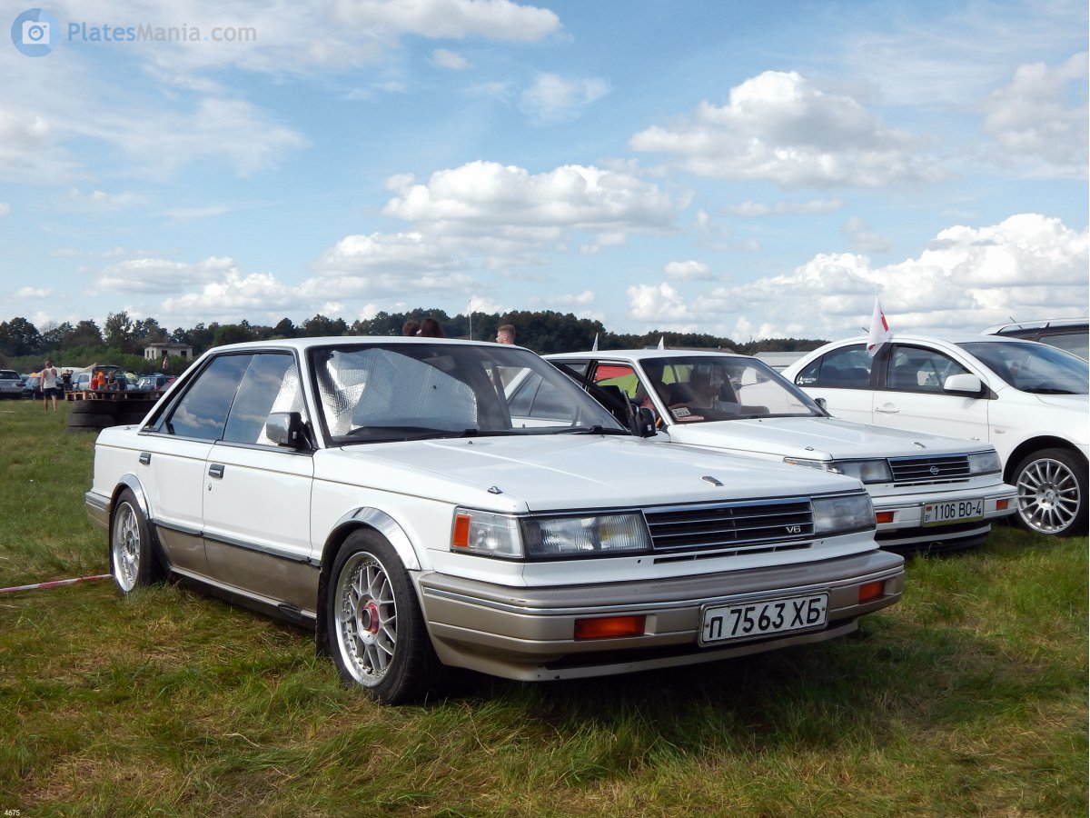 п 7563 ХБ, Nissan Bluebird 7th gen Maxima Hardtop (U11; JP-market), 1984–1988