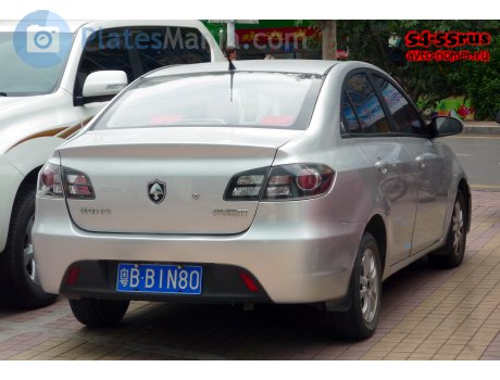 粤B·B1N80, Changan (Chana) Yuexiang