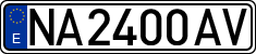 License plates of Spain, 1971 year series