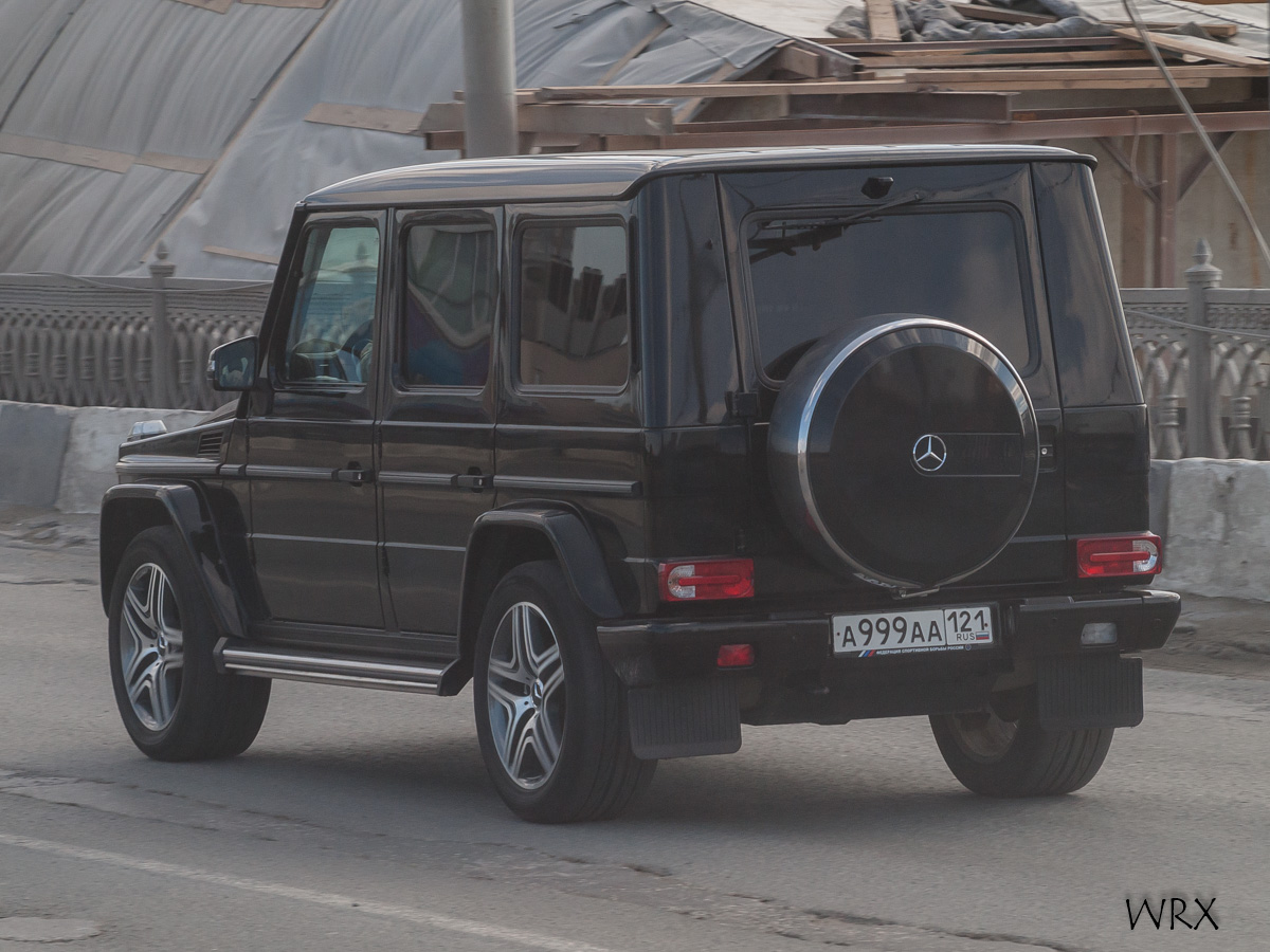 а 999 аа 121, Mercedes-Benz G-Klasse 1st gen 5-door SUV (W463), 1990–2018