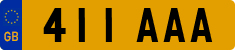 License plate of the United Kingdom, 1932 year system